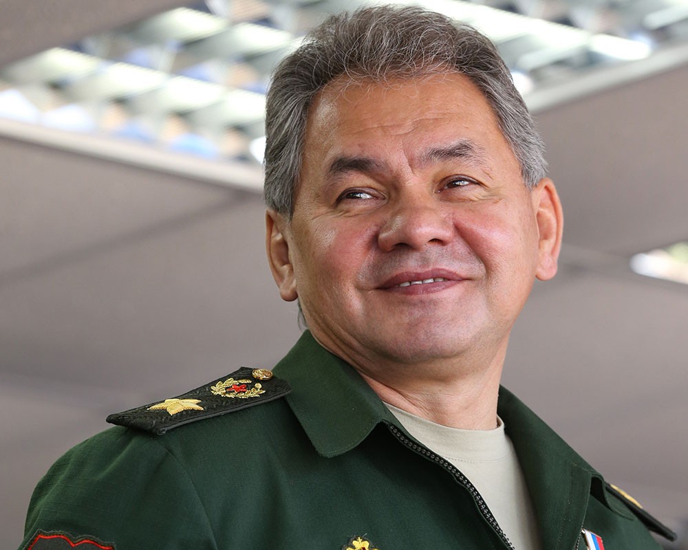 Министр обороны РФ Сергея Шойгу 