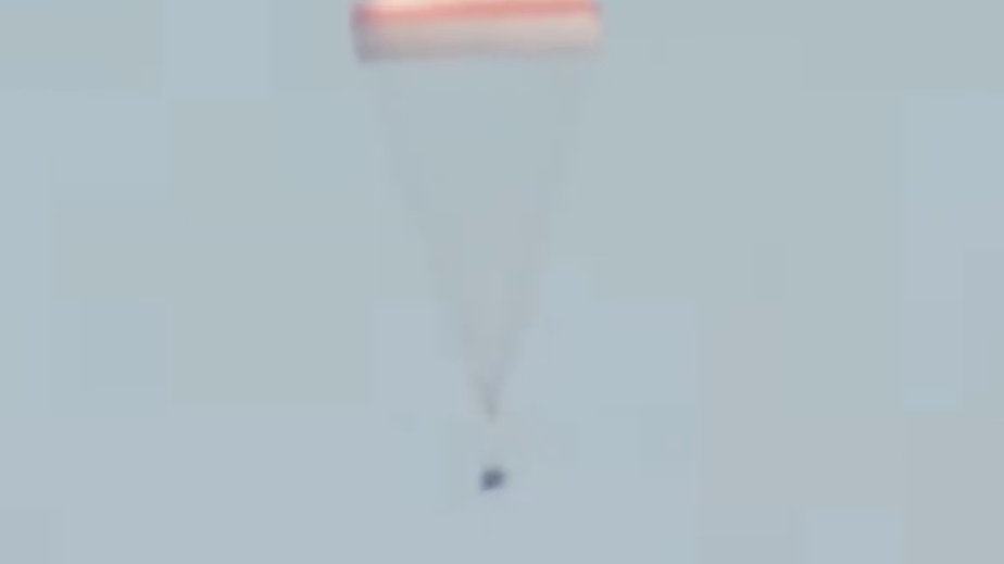 Экипаж «Союза МС-24» приземлился в степях Казахстана