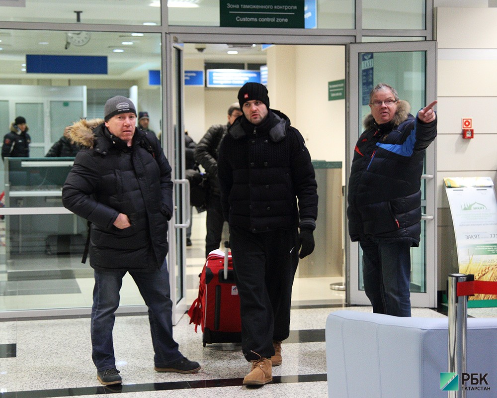 В Казань прибыла олимпийская сборная по хоккею