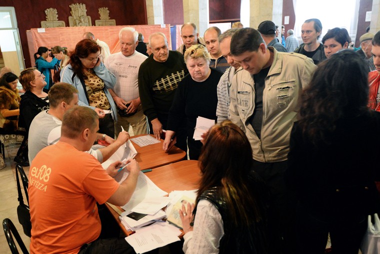 Явка на референдуме в Луганской области превысила 75%