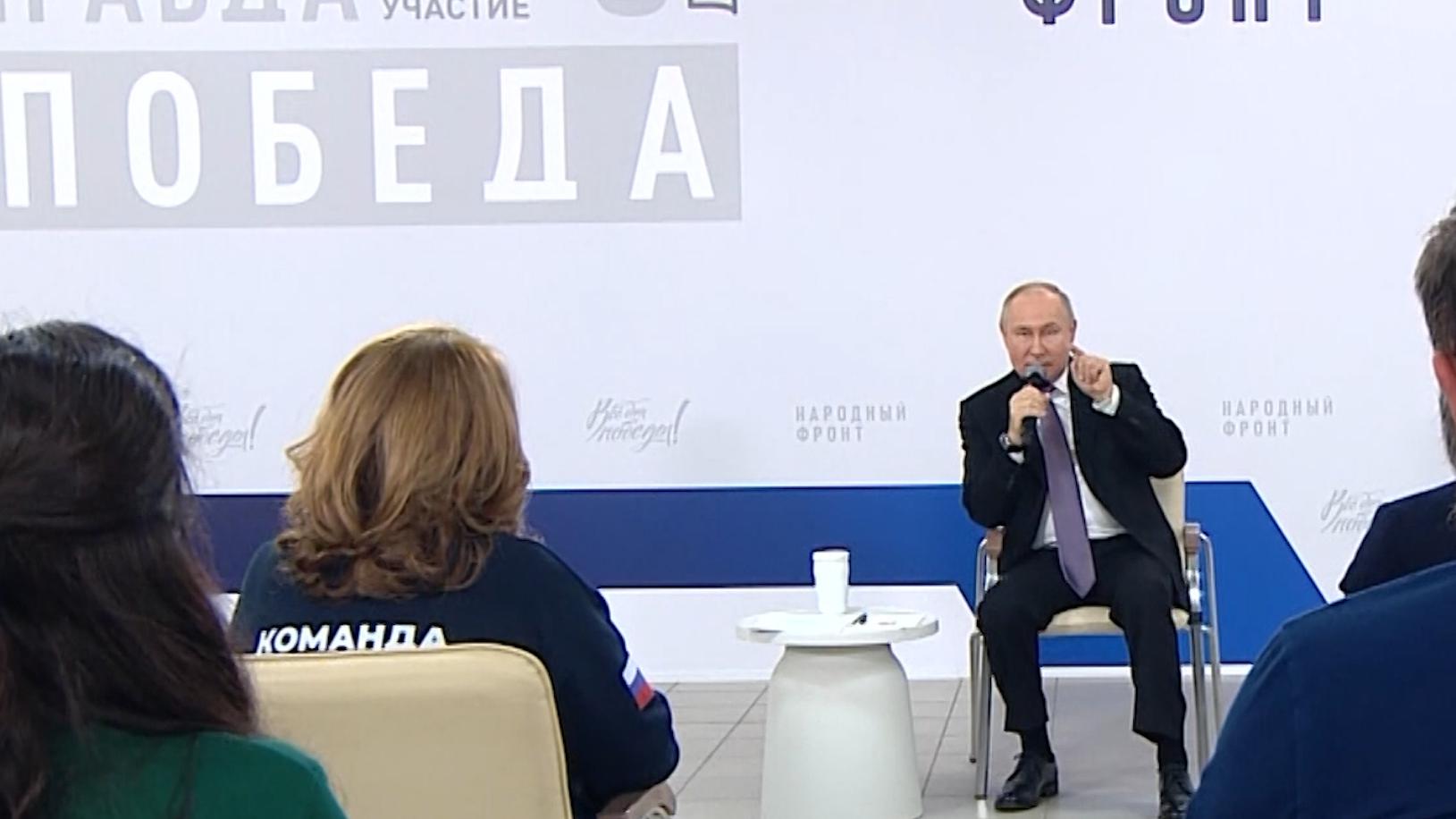 Путин рассказал, что нужно для успеха на поле боя