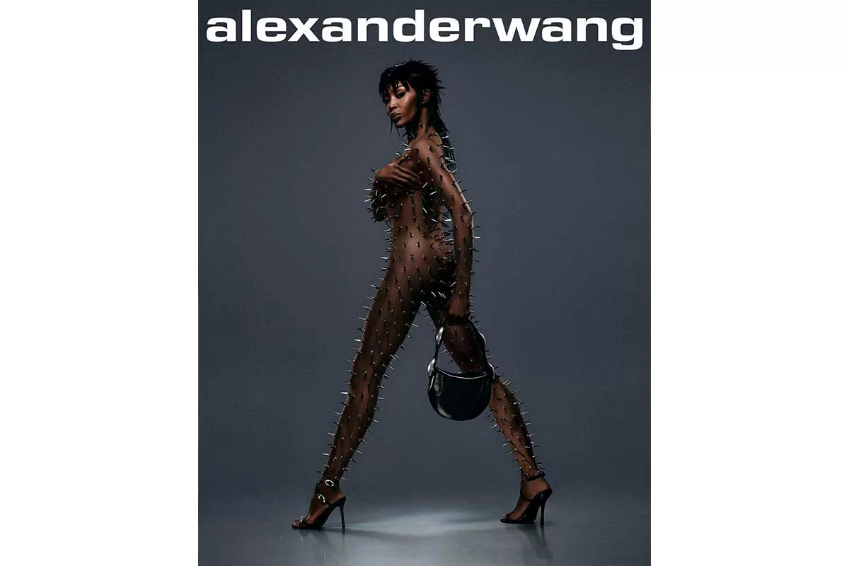 Наоми Кэмпбелл в фотосессии для Alexander Wang