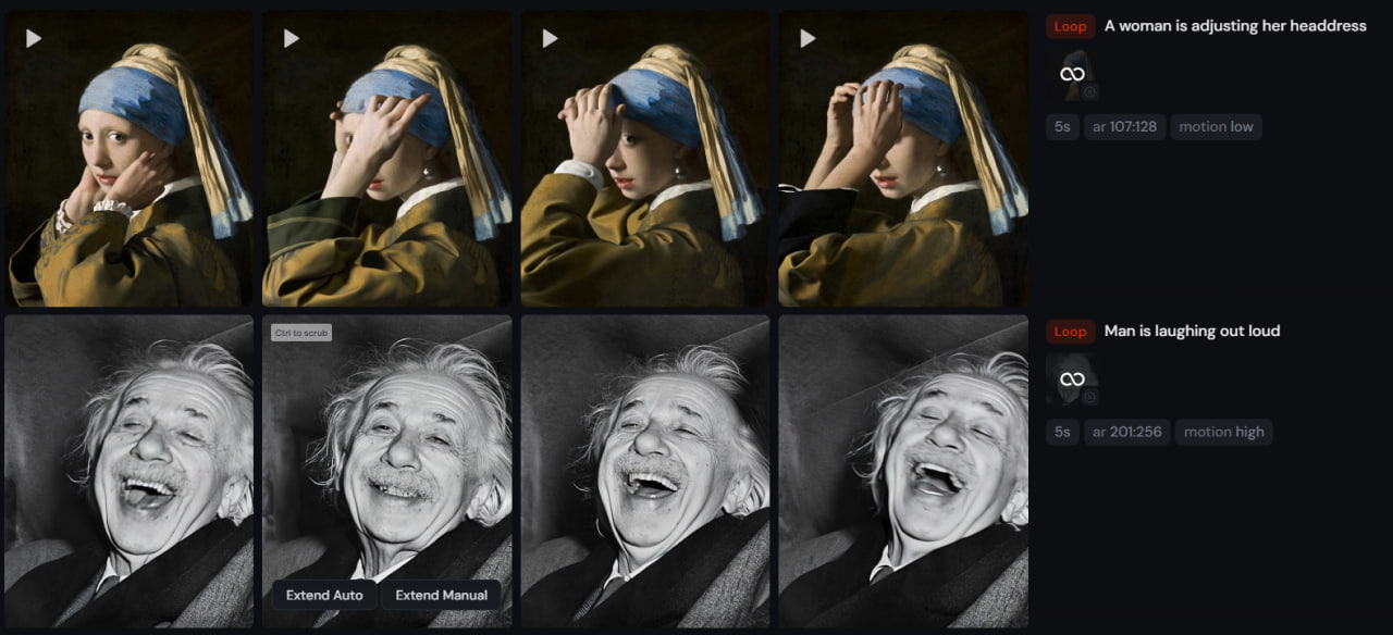 &laquo;Оживление&raquo; изображений в Midjourney