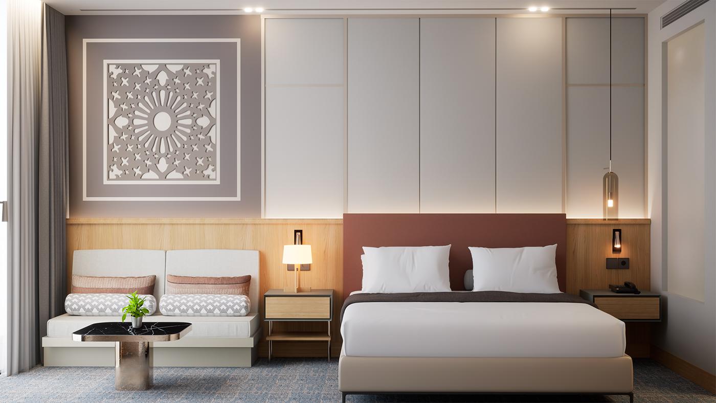 Один из номеров в отеле&nbsp;Pontus Rotana Resort &amp; Spa