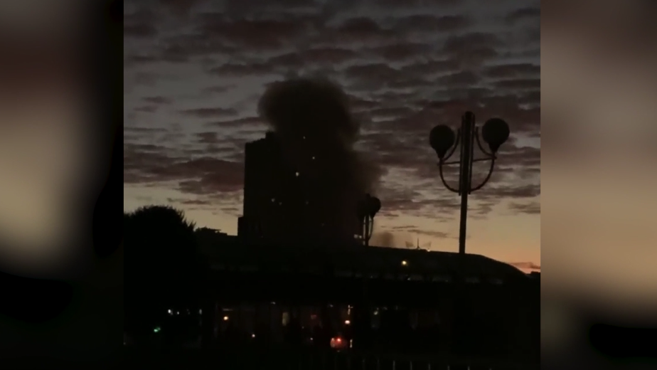 В центре Киева прогремело несколько взрывов