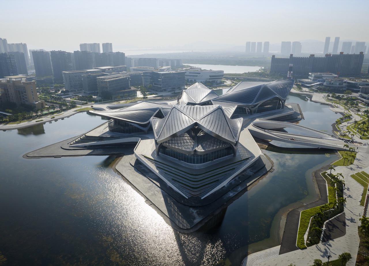 Центр искусств по проекту Zaha Hadid Architects в Китае