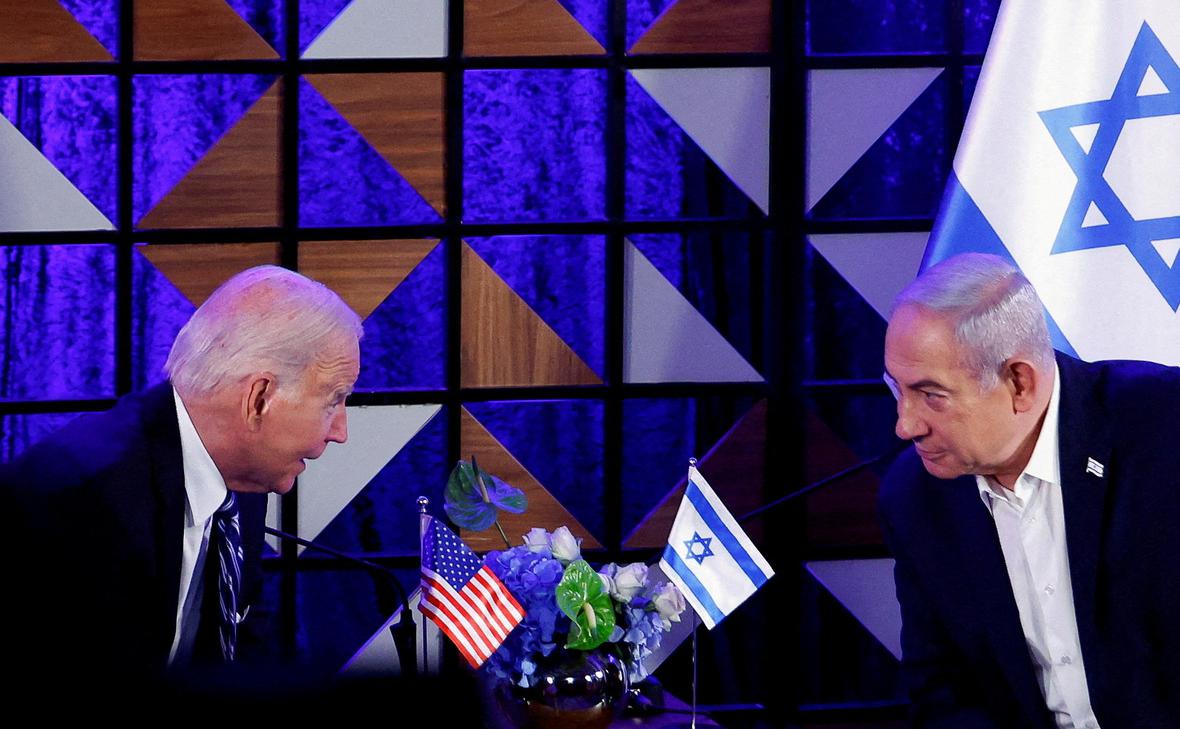 Джо Байден и Биньямин Нетаньяху