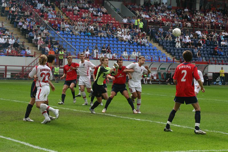 Финал Кубка России между ЦСКА и &laquo;Химками&raquo; (1:0)