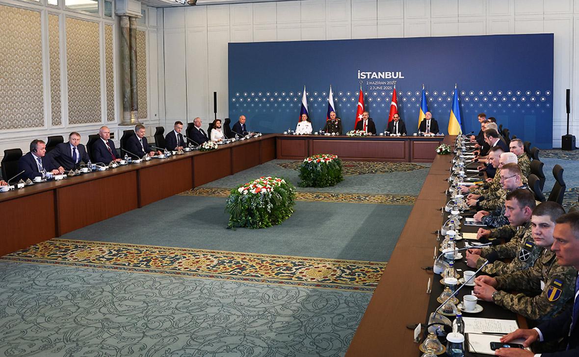 Российско-украинские переговоры в Стамбуле