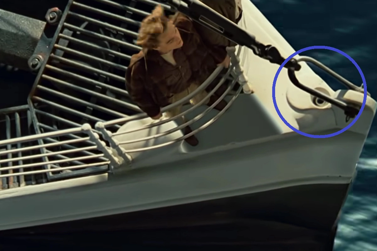 Кадр из фильма «Титаник», режиссер Джеймс Кэмерон, 1997 год