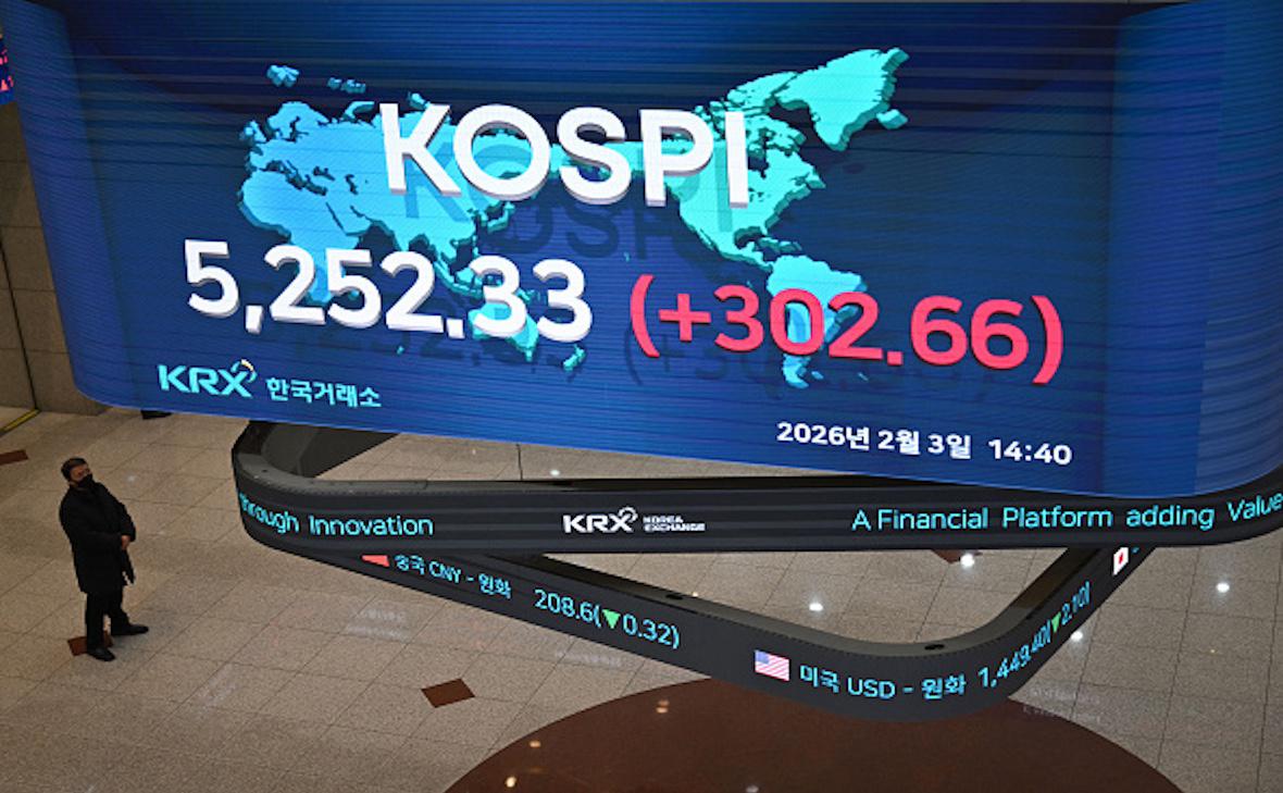 Южнокорейский рынок акций обвалился на 10% на фоне фиксации прибыли