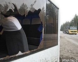 В Нижегородской обл. иномарка с детьми столкнулась с автобусом ПАЗ