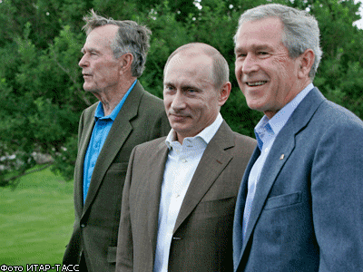 В.Путин и Дж.Буш обсудят проблему ПРО без галстуков