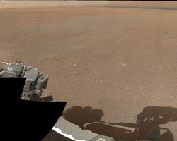 Марсоход Curiosity смог прогуляться по Красной планете