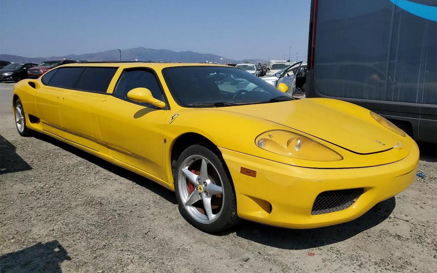 Из Ferrari сделали лимузин. Такого вы еще не видели