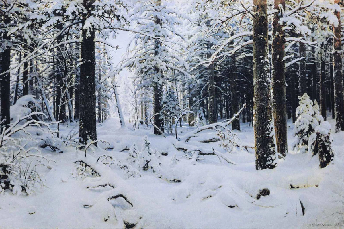 Иван Шишкин, «Зима» (1890)