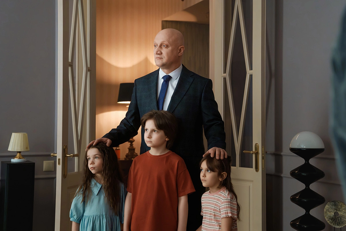 Кадр со съемок сериала «Губернатор»