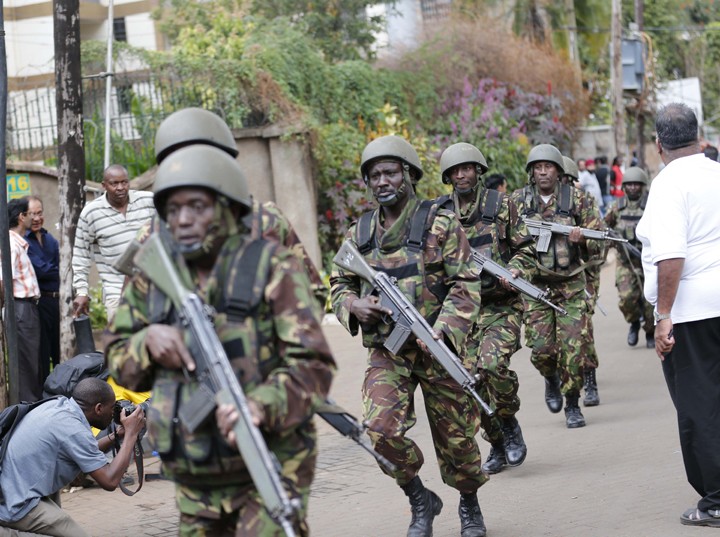 Кровавая бойня в торговом центре в столице Кении