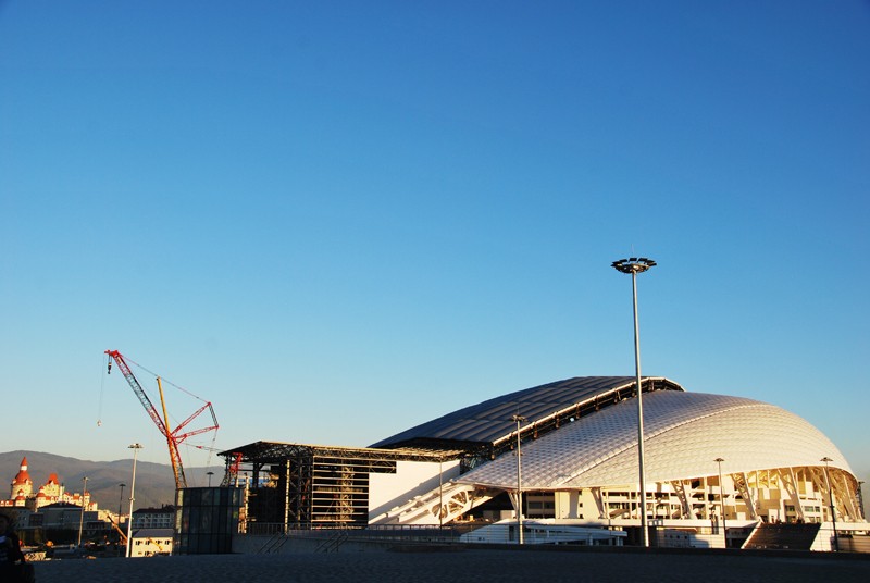 Олимпийская стройка в Сочи