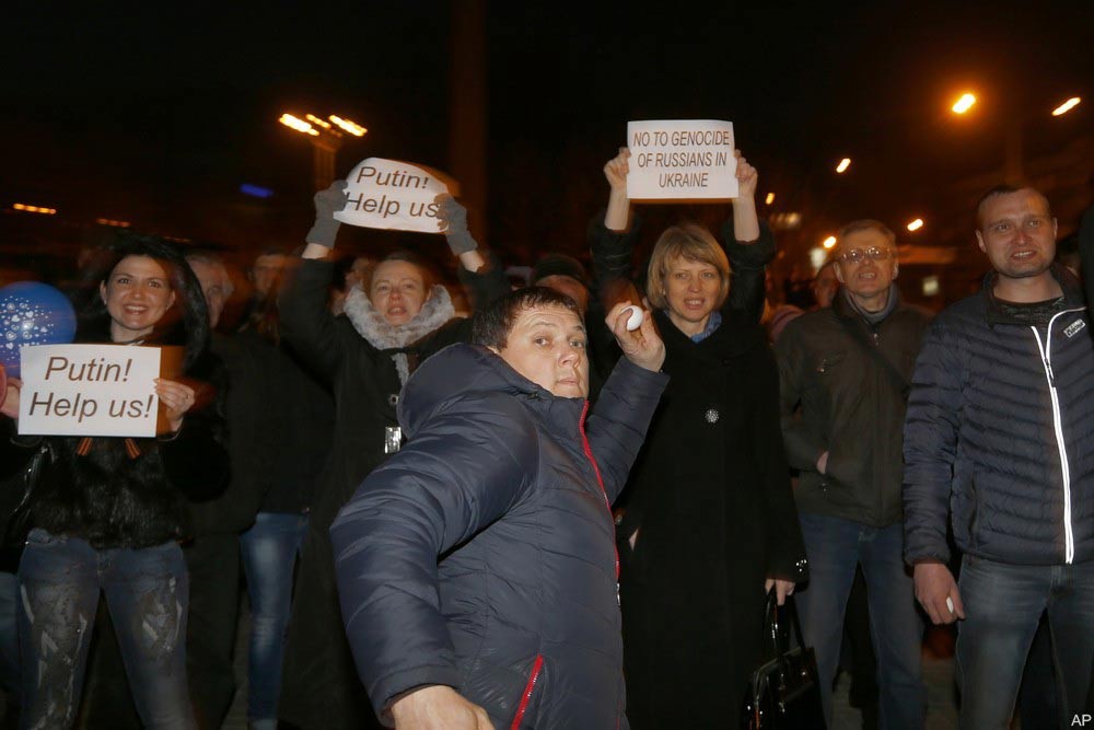 Митинги в Донецке переросли в бойню