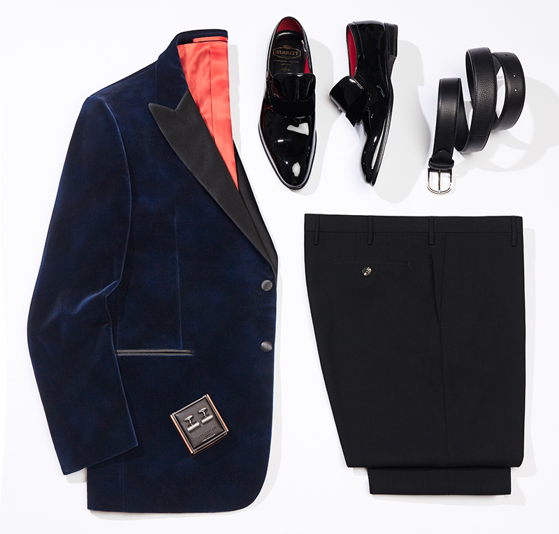 Пиджак, брюки Atelier Portofino, ботинки, ремень Barrett


