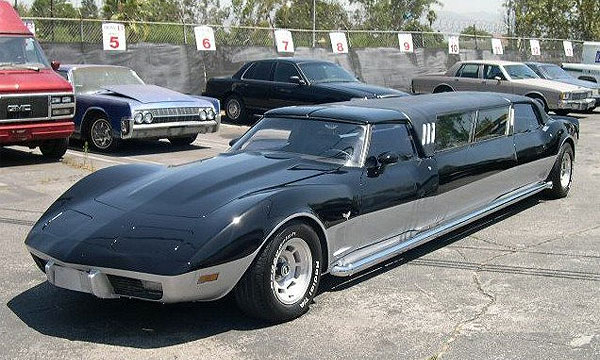 Лимузин Chevrolet Corvette выставлен на аукцион