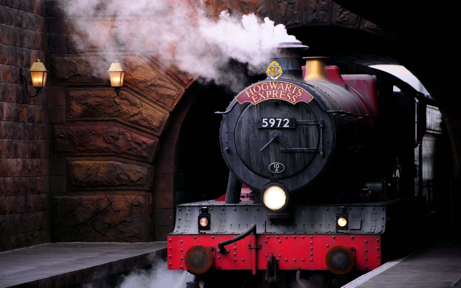 Гарри Поттер поезд в Хогвартс