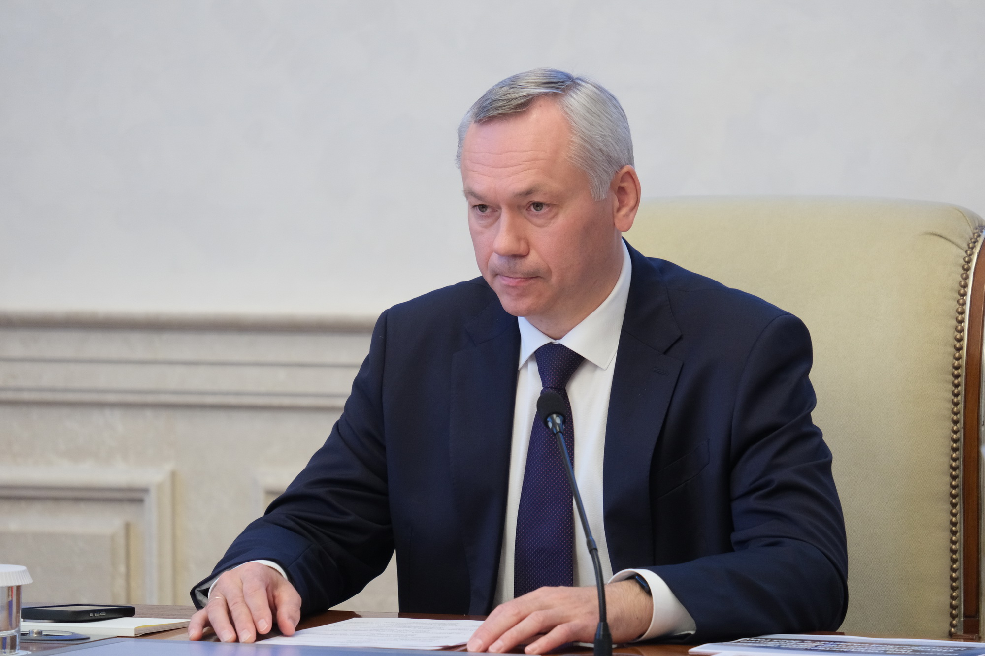 Губернатор Новосибирской области Андрей Травников