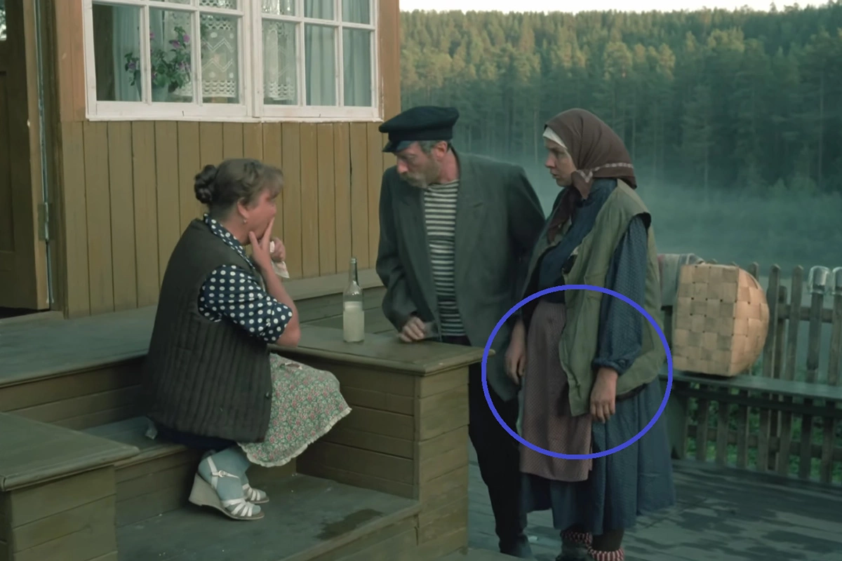 Кадр из фильма «Любовь и голуби» (1984), режиссер Владимир Меньшов