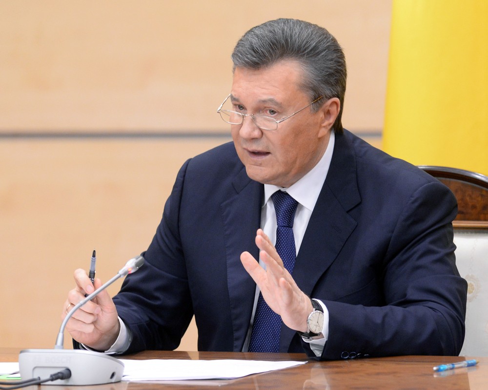 Бывший глава Украины Виктор Янукович