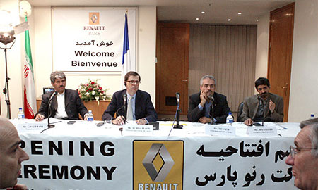 Приостановлено строительство завода Renault в Иране