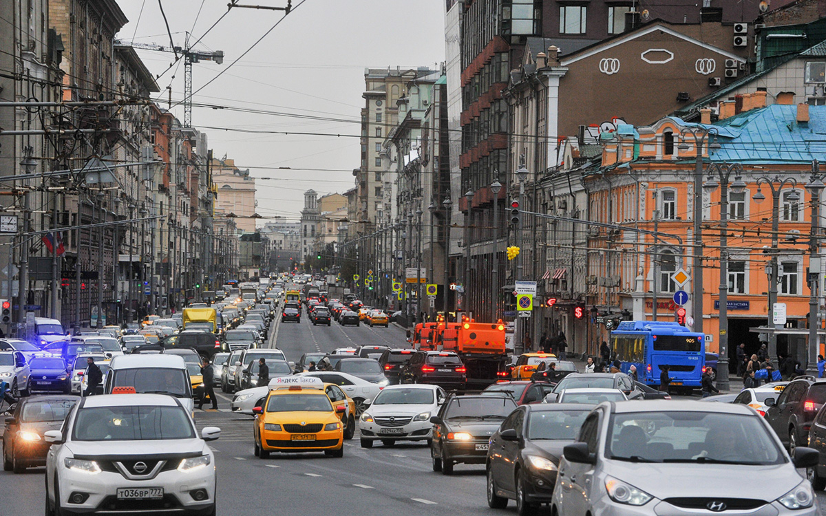 В Москве закроют на ремонт часть Тверской улицы