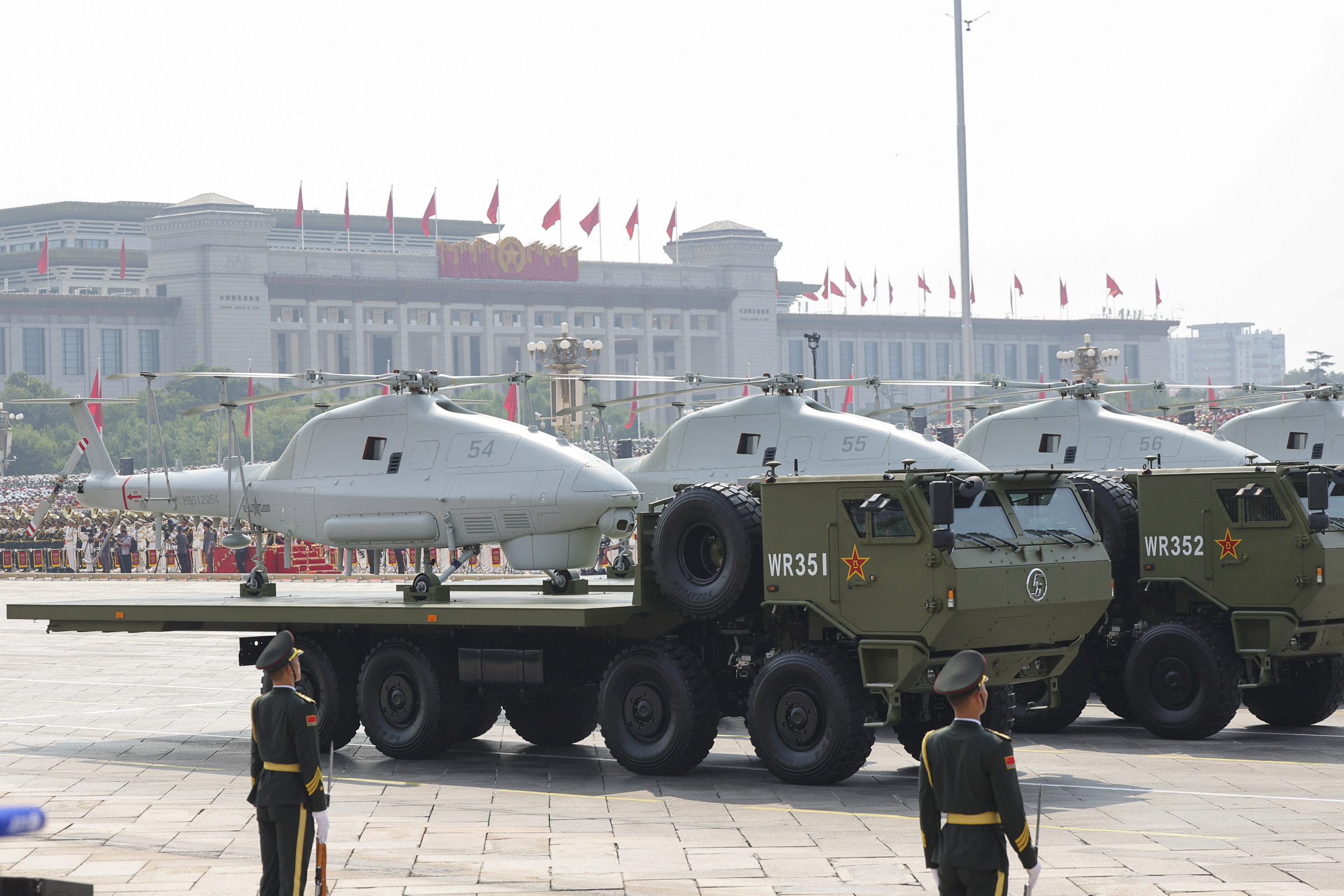 Китайские&nbsp;беспилотные вертолеты корабельного базирования