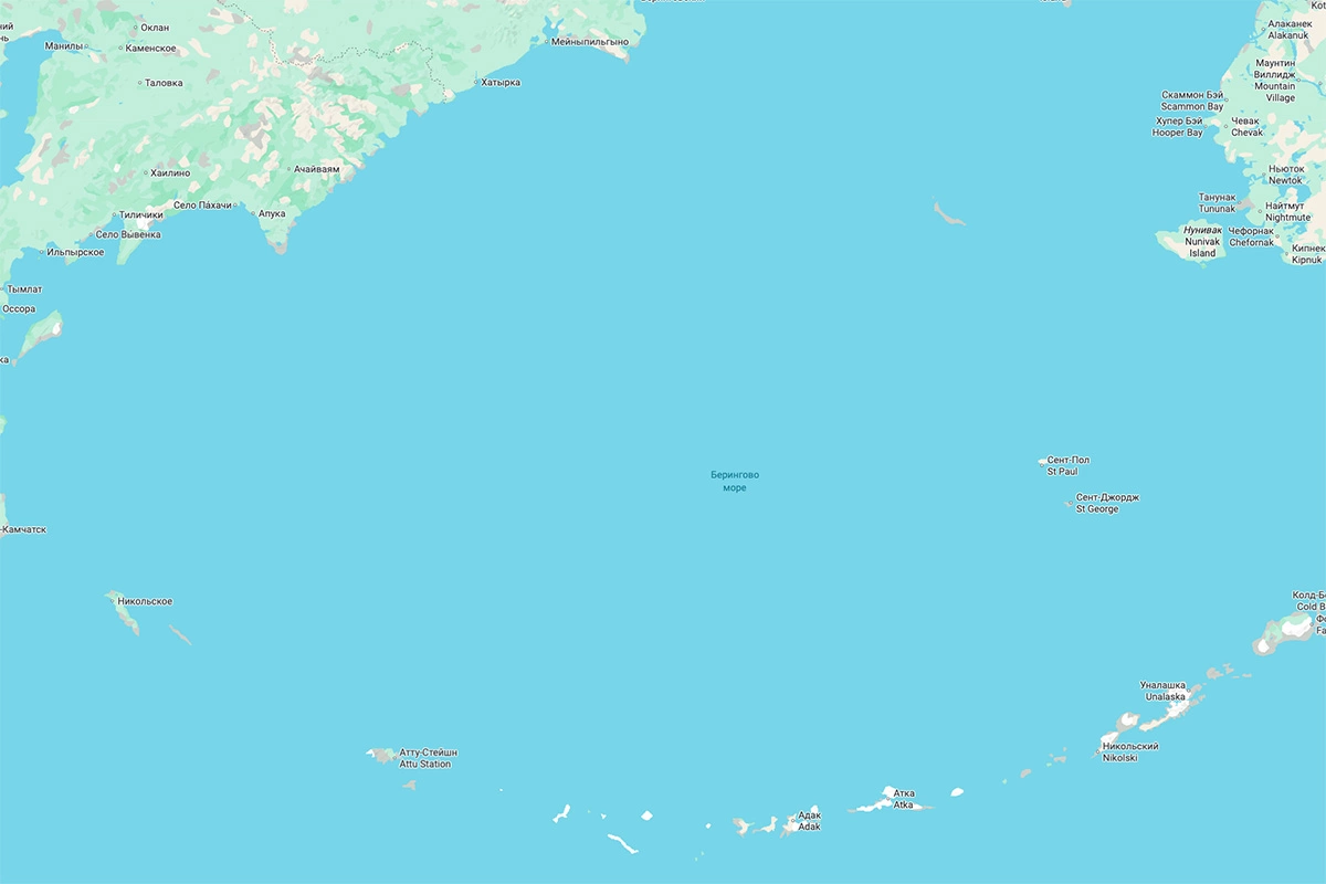 Море назвали в честь мореплавателя и исследователя Витуса Беринга