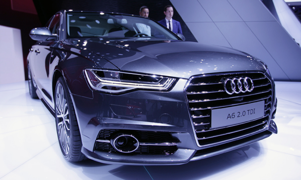 Audi A6 оснастили матричными фарами и новыми моторами
