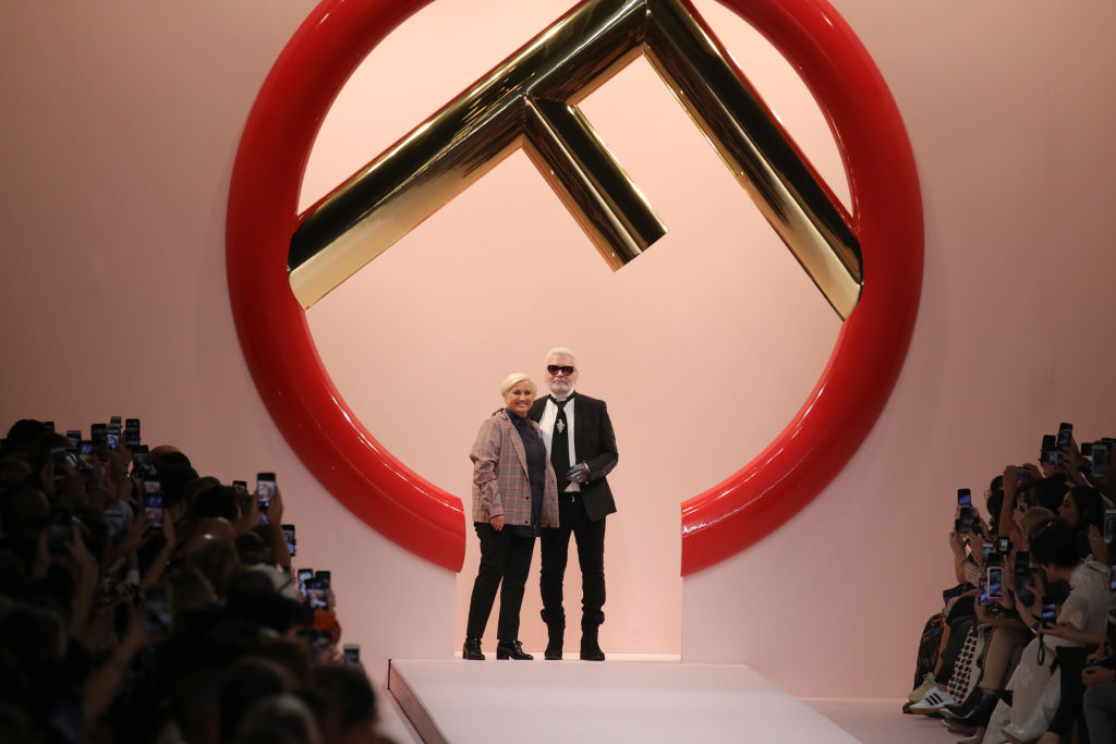 Показ Fendi на Миланской неделе моды, 2018 год
