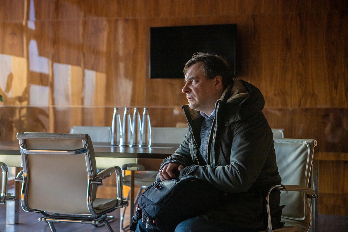 Съемки сериала «Уехать нельзя остаться»