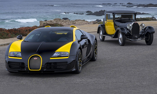 Компания Bugatti представила уникальный вариант Veyron 