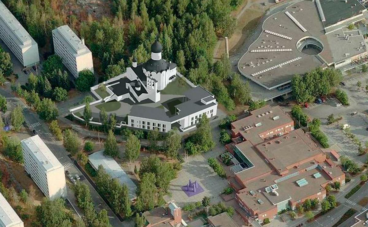 Эскизный проект духовно-административный центр Никольского прихода в Хельсинки