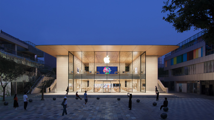 Apple Sanlitun в Китае