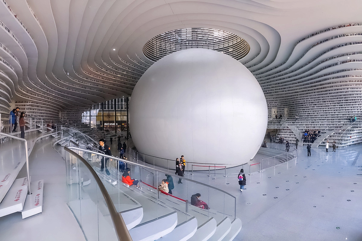 Библиотека Тяньцзинь, Китай