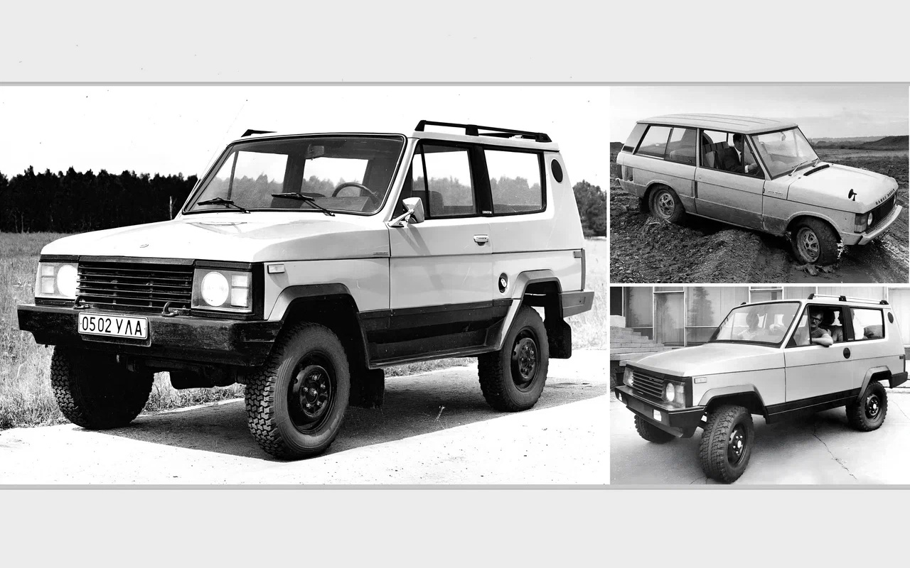 1979 год. Серия прототипов 3170. Идея комфортного ульяновского внедорожника зародилась в конце 60-х, а развиваться начала в середине 70-х. Явно с оглядкой на трехдверный Range Rover 1970 года