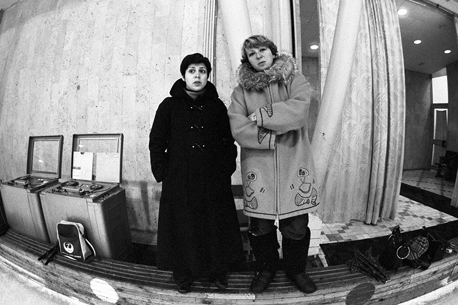 Ирина Роднина и Татьяна Тарасова, 1979 год
