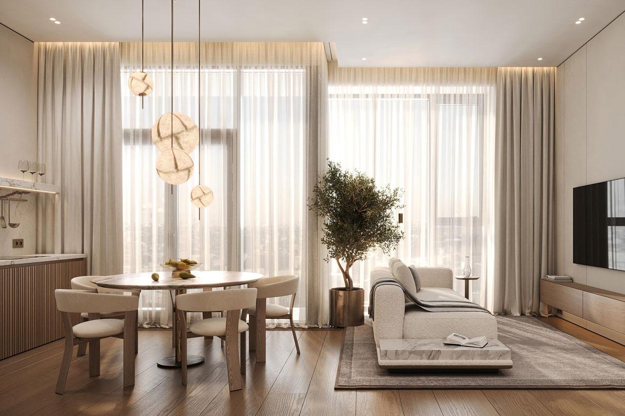 Варианты отделки квартир в жилом комплексе SHIFT