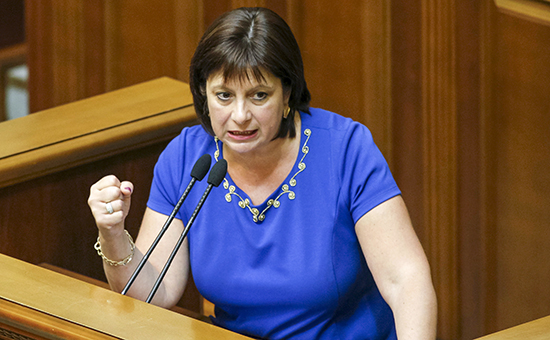 Министр финансов Украины Наталья Яресько