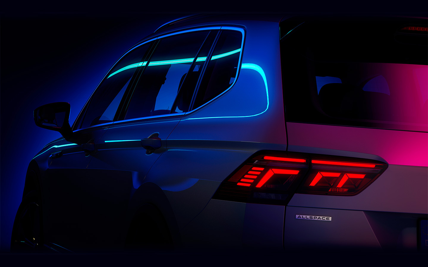 Новый семиместный Volkswagen Tiguan: первое изображение