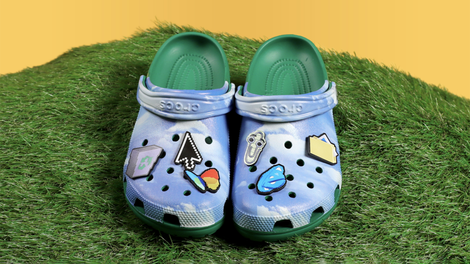 Кроксы в стиле Windows XP