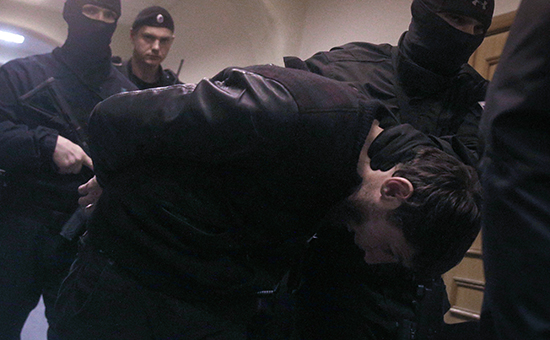 Обвиняемый по делу об убийстве политика Бориса Немцова Заур Дадаев