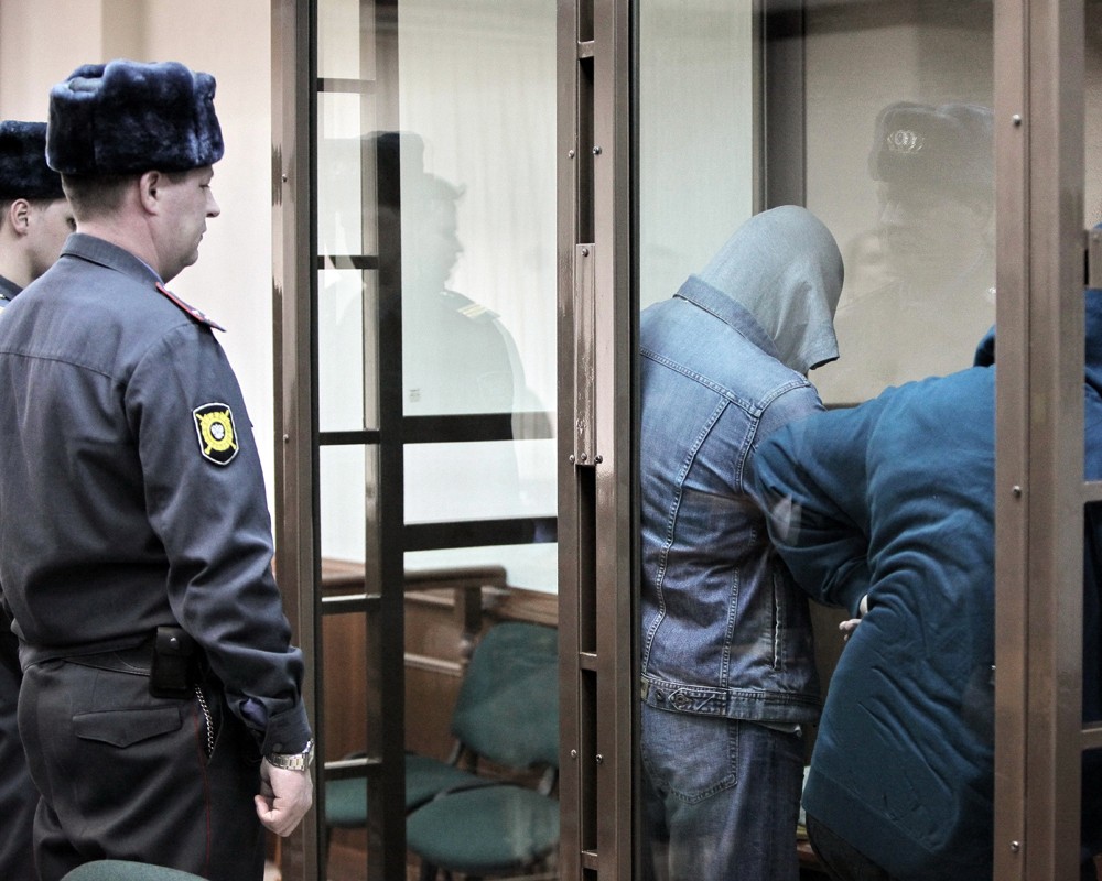 Бизнесмен Владимир Барсуков в зале суда