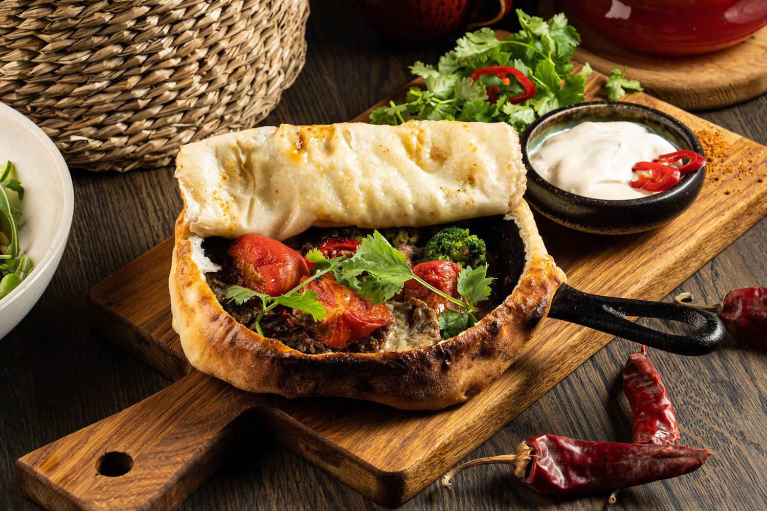 Рубленая баранина в ресторане &laquo;Южанин&raquo;